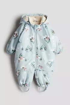 Водоотталкивающий комбинезон H&M, голубой