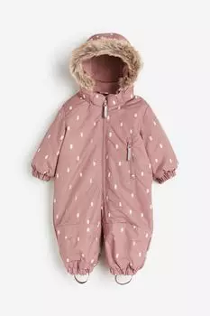 Водоотталкивающий комбинезон H&M, розовый