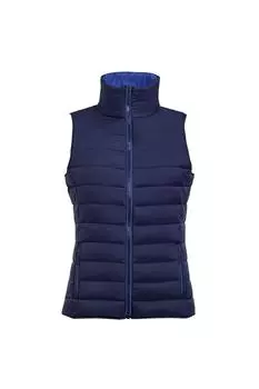 Водоотталкивающий комбинезон/жилет с подкладкой Wave SOL'S, темно-синий