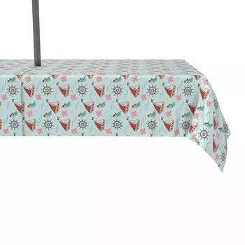 Водоотталкивающий материал, для наружного применения, 100% полиэстер, 60x120 дюймов, мультяшные пиратские корабли