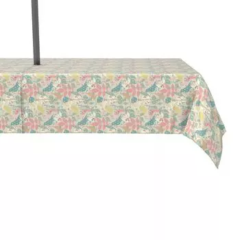 Водоотталкивающий материал, для улицы, 100% полиэстер, 60x120 дюймов, украшенные птицами и цветами