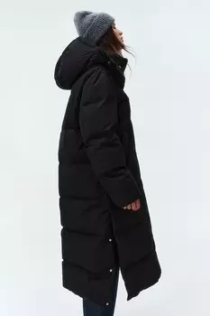 Водоотталкивающий пуховик H&M, черный