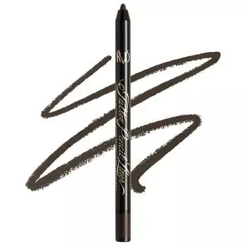 Водостойкая долговечная гелевая подводка для глаз KVD Beauty Tattoo Pencil, цвет Pyrolusite Brown