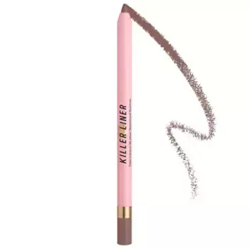 Водостойкая гелевая подводка для глаз Killer Liner 36 часов Too Faced, цвет brown