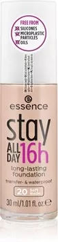 Водостойкая Основа essence Stay ALL DAY 16h, 20 Soft Nude 30 ml
