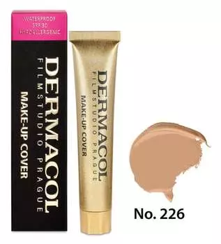 Водостойкая основа с высокой степенью покрытия 226, SPF30, 30 г Dermacol, Make-Up Cover