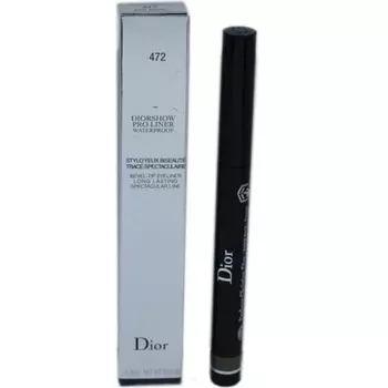 Водостойкая подводка для глаз Diorshow Pro Liner со скошенными кончиками 0,30 г № 472 Pro Khaki NIB Christian Dior