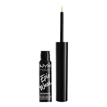 Водостойкая подводка для глаз и жидкость для боди-арта Nyx epic wear с ручкой NYX Professional Makeup, цвет ewspll08, 3,5 мл