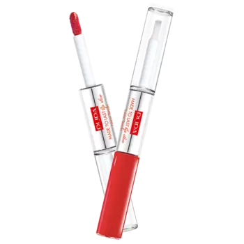 Водостойкая помада 0горячий коралл Pupa Made To Last Lip Duo, 2х4 мл
