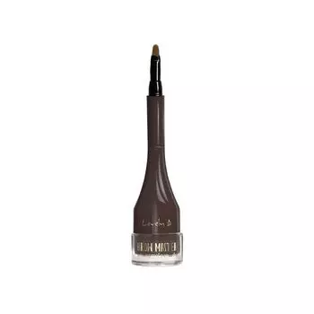 Водостойкая помада для бровей 02 темно-коричневая Lovely Brow Master Eyebrows Pomade, 1 шт.