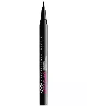 Водостойкая ручка для бровей Lift & Snatch Brow Tint Pen Nyx Professional Makeup, цвет 10 Black