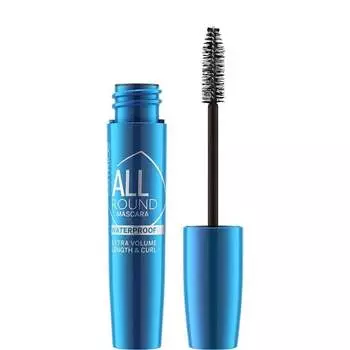 Водостойкая тушь All Round, 010 Blackest Black, 11 мл Catrice