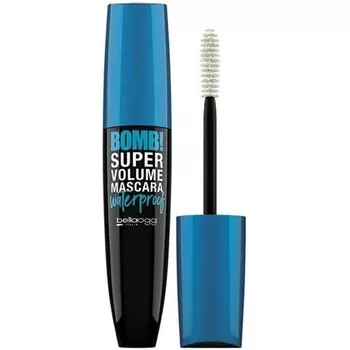 Водостойкая тушь для объема Bomb Super Volume Wp, черная, Bellaoggi