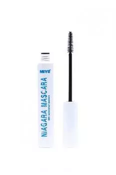 Водостойкая тушь для ресниц Черная, 10 мл Miyo, Niagara