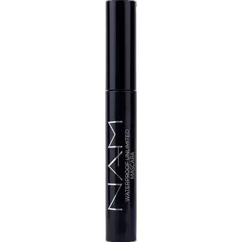 Водостойкая тушь для ресниц Unlimited черная NAM, 8,2 g
