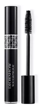 Водостойкая тушь, которая удлиняет и утолщает ресницы DIOR Diorshow Waterproof, оттенок 090 11,5 мл