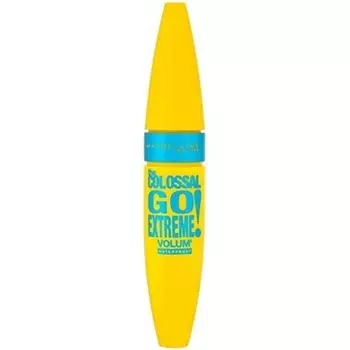 Водостойкая тушь Maybelline The Colossal Go Extreme, очень черная, 9,5 мл, Maybelline New York