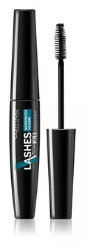 Водостойкая тушь, придающая объем и кудри Catrice Lashes to Kill, оттенок 010 Black 10 мл