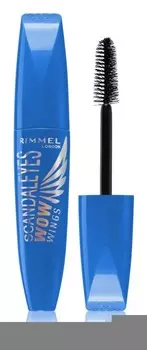 Водостойкая тушь, придающая объем и кудри Rimmel ScandalEyes WOW Wings, оттенок Black 12 мл