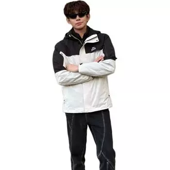 Водостойкая, ветрозащитная, дышащая, износостойкая, теплая куртка-ветровка унисекс LONSDALE, Rosefinch Red (3-in-1)