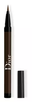 Водостойкие жидкие подводки для глаз DIOR Diorshow On Stage Liner, оттенок 781 Matte Brown 0,55 мл