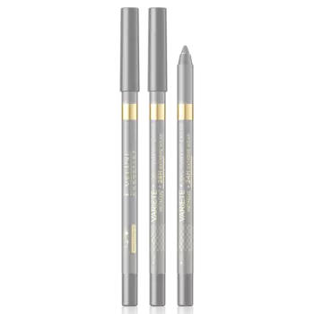 Водостойкий гель-карандаш для глаз 12 серебро Eveline Cosmetics Varit, 9 мл
