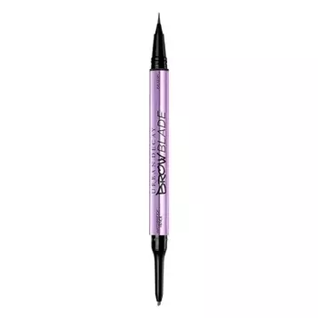 Водостойкий карандаш для бровей Urban Decay Brow Blade и тушь для бровей Двусторонний карандаш заполняет и подчеркивает оттенок бровей с точностью и четкостью микроблейдинга Taupe Trap Universal Taupe