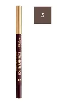 Водостойкий карандаш для глаз 05 Коричневый, 0,6 г Deborah, Extra Eye Pencil