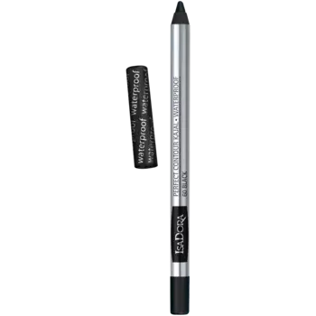 Водостойкий карандаш для глаз 60 черный Isadora Kajal, 1,3 гр