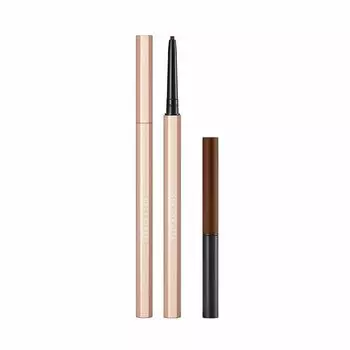 Водостойкий карандаш для глаз с дополнительным стержнем perfect designing eyeliner waterproof pencil Dear Dahlia, цвет mocha brown, вес 0.1 гр.