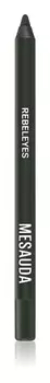 Водостойкий карандаш для глаз с матовым финишем Mesauda Milano Rebeleyes, оттенок 106 Seaweed 1,2 г