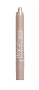 Водостойкий карандаш для теней для век, оттенок 01 «Серебряная роза», 1,5 г Gosh, золотой