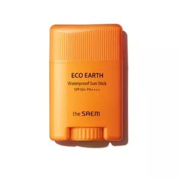 Водостойкий крем-стик для лица с spf50+ pa++++, 17 г Saem Eco earth