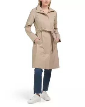 Водостойкий плащ Cole Haan, хаки