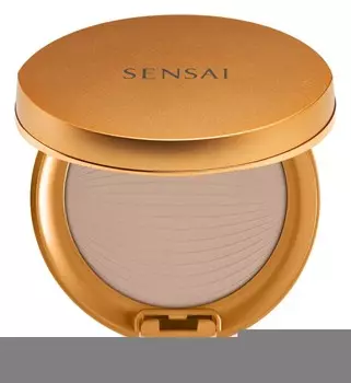 Водостойкий порошок Sensai Silky Bronze Natural Veil Compact, оттенок SC03 Medium 8,5 г