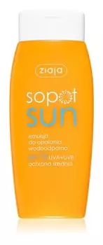Водостойкий солнцезащитный лосьон spf 15 Ziaja Sopot Sun