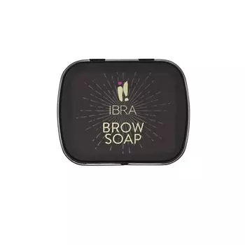 Водостойкое мыло для бровей с кисточкой длительного действия — идеально подходит для макияжа — поддерживает естественный цвет бровей — поддерживает правильный рост бровей, Ibra