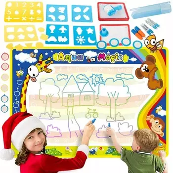 Водяной коврик для рисования водой, большой, аксессуары, шаблон VERK GROUP