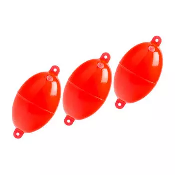 Водяной шар овальный размер 4 красный 3 штуки BULDO