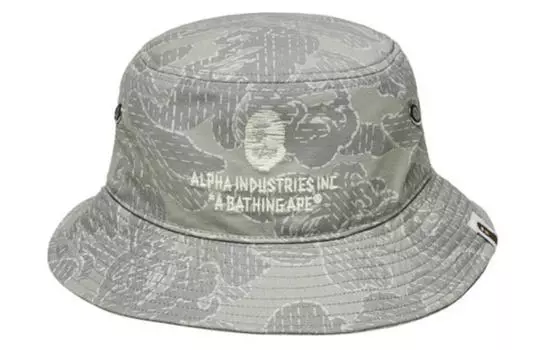 Военная кепка Bape X Alpha Industries A BATHING APE