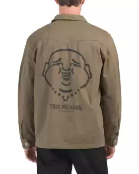 Военная куртка True Religion, цвет Kalamata