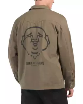 Военная куртка True Religion, цвет Kalamata