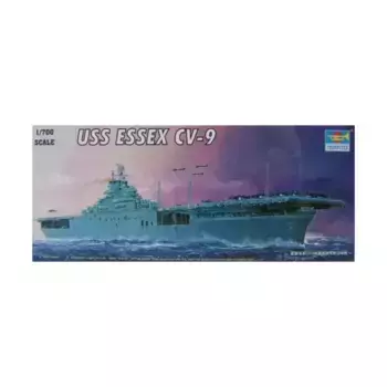 Военный корабль США «Эссекс CV-9», Warship Models (1:700) (Trumpeter Models)