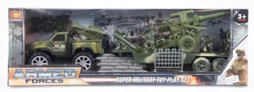 Военный Внедорожник С Прицепом Euro Trade