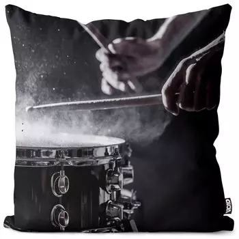 VOID Барабан Музыкальная подушка Чехол Полиэстер Водонепроницаемая уличная подушка для дома Размер: 80 x 80 см