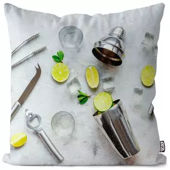 VOID Барменское оборудование Чехол для барной подушки Полиэстер Водонепроницаемая подушка для улицы и дома Размер: 60 x 60 см