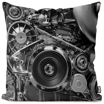 VOID Блок двигателя автомобиля Чехол для автомобильной подушки Полиэстер Водонепроницаемая уличная внутренняя подушка Размер: 40 x 40 см