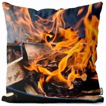 VOID Чехол на подушку для гриля у костра Полиэстер Водонепроницаемая подушка для улицы и дома Размер: 80 x 80 см