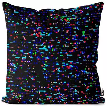 VOID Game Over Error Pixel Чехлы для подушек Полиэстер Водонепроницаемая подушка для улицы и дома Размер: 80 x 80 см