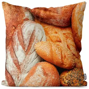 VOID Хлеб Цельнозерновой кухонный чехол для выпечки для выпечки Полиэстер Водонепроницаемая подушка для улицы и дома Размер: 80 x 80 см